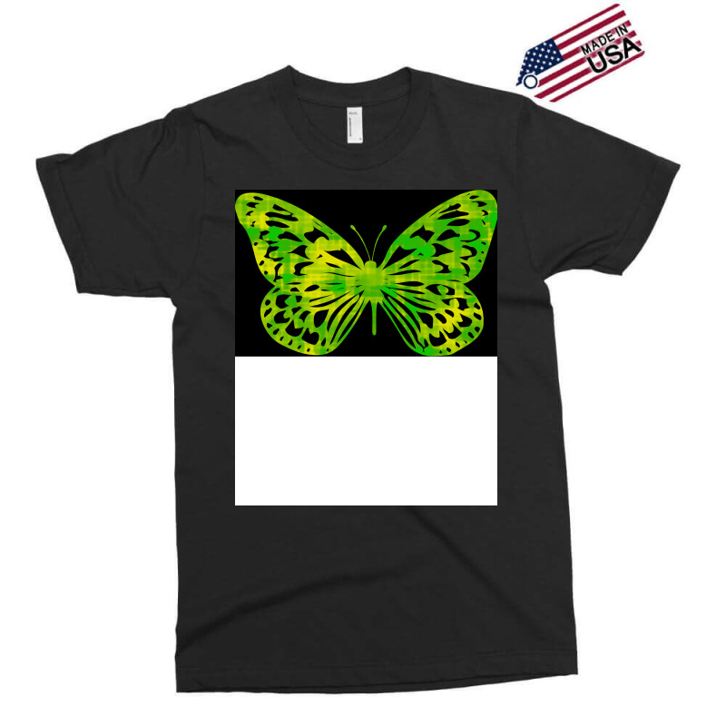 Butterfly Color Green Cool Exclusive T-shirt | Artistshot