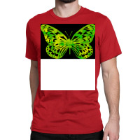 Butterfly Color Green Cool Classic T-shirt | Artistshot