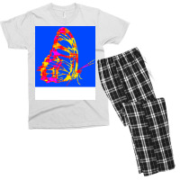 Butterfly Funny Aesthetic Men's T-shirt Pajama Set | Artistshot