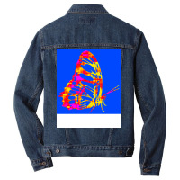 Butterfly Funny Aesthetic Men Denim Jacket | Artistshot