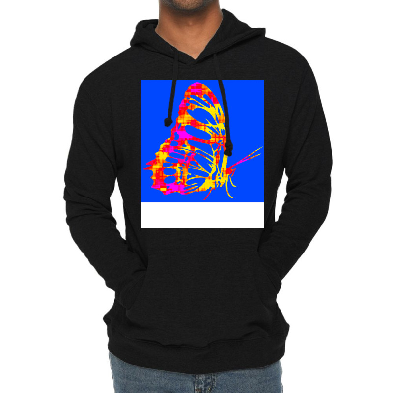 Butterfly Funny Aesthetic Lightweight Hoodie | Artistshot