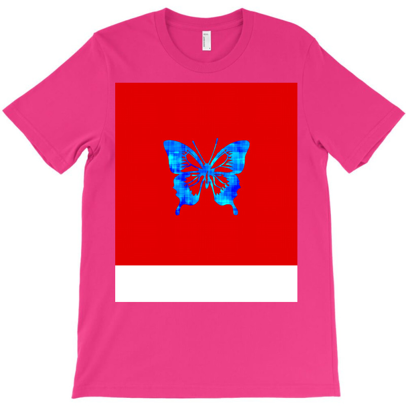 Butterfly Nature Red T-shirt | Artistshot