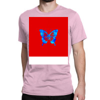 Butterfly Nature Red Classic T-shirt | Artistshot