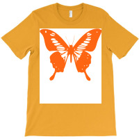 Butterfly Orange Girl T-shirt | Artistshot