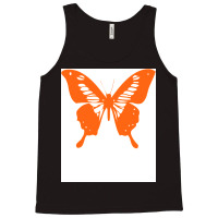 Butterfly Orange Girl Tank Top | Artistshot