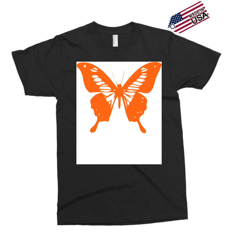 Butterfly Orange Girl Exclusive T-shirt | Artistshot