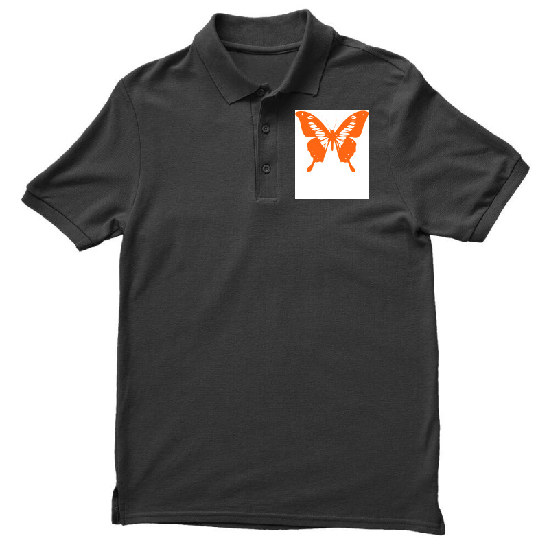 Butterfly Orange Girl Men's Polo Shirt | Artistshot