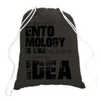 Entomology Aesthetic Drawstring Bags | Artistshot