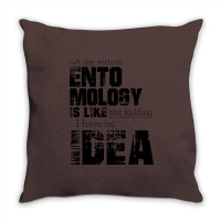 Entomology Aesthetic Throw Pillow | Artistshot