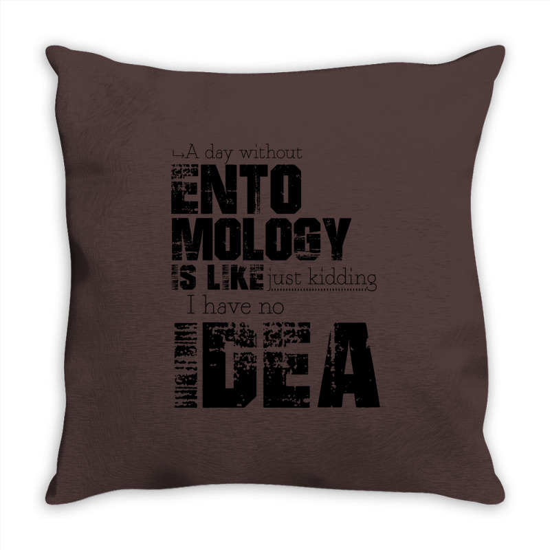 Entomology Aesthetic Throw Pillow | Artistshot