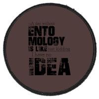 Entomology Aesthetic Round Patch | Artistshot