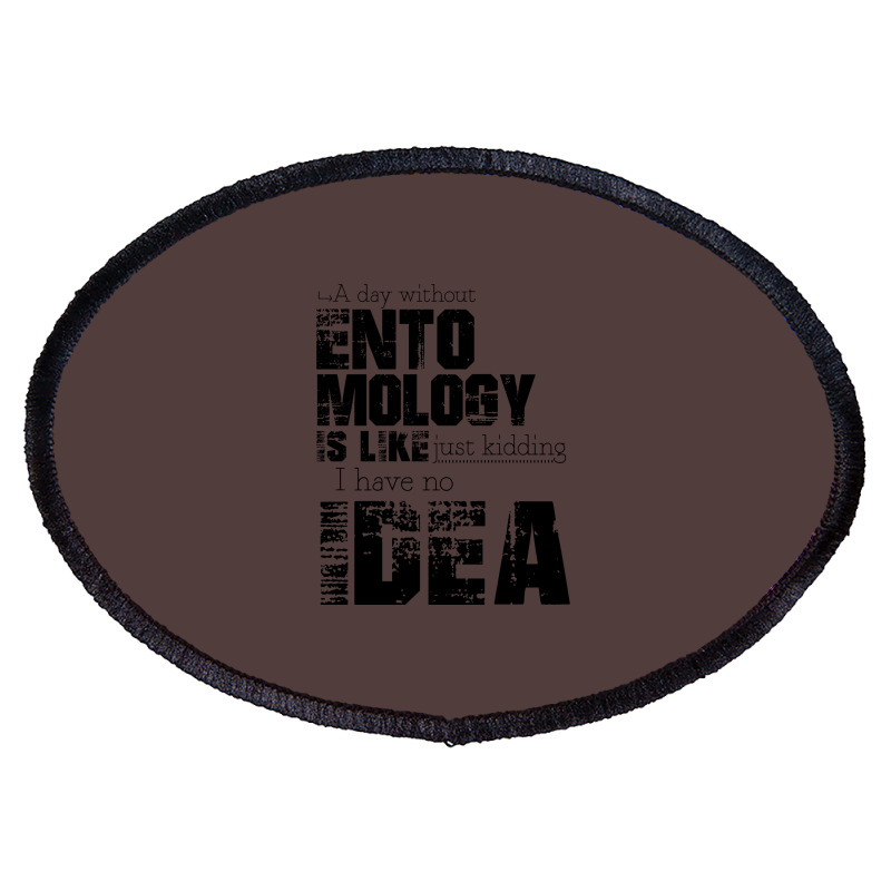 Entomology Aesthetic Oval Patch | Artistshot