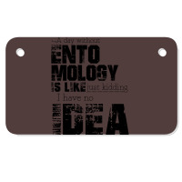 Entomology Aesthetic Motorcycle License Plate | Artistshot