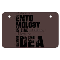 Entomology Aesthetic Atv License Plate | Artistshot