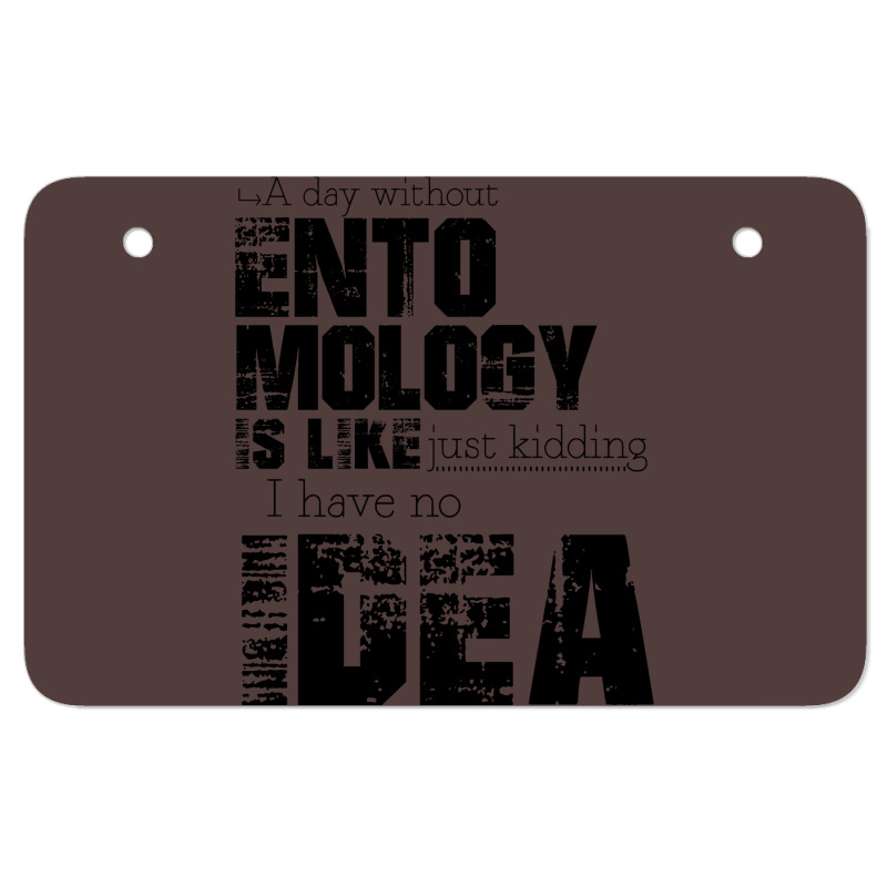 Entomology Aesthetic Atv License Plate | Artistshot