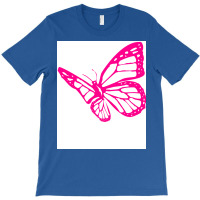 Butterfly Pink Tumblr T-shirt | Artistshot