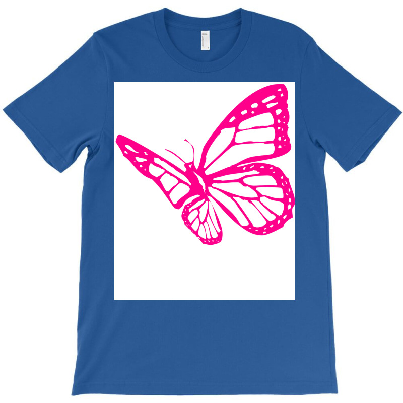 Butterfly Pink Tumblr T-shirt | Artistshot