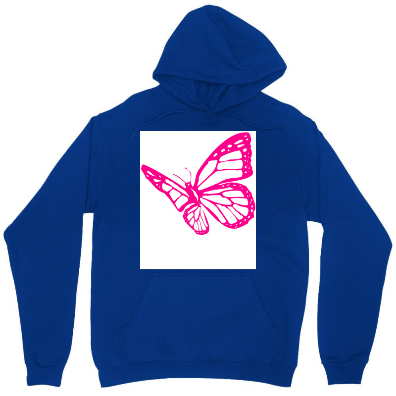 Butterfly Pink Tumblr Unisex Hoodie | Artistshot