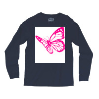 Butterfly Pink Tumblr Long Sleeve Shirts | Artistshot