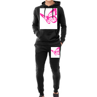 Butterfly Pink Tumblr Hoodie & Jogger Set | Artistshot