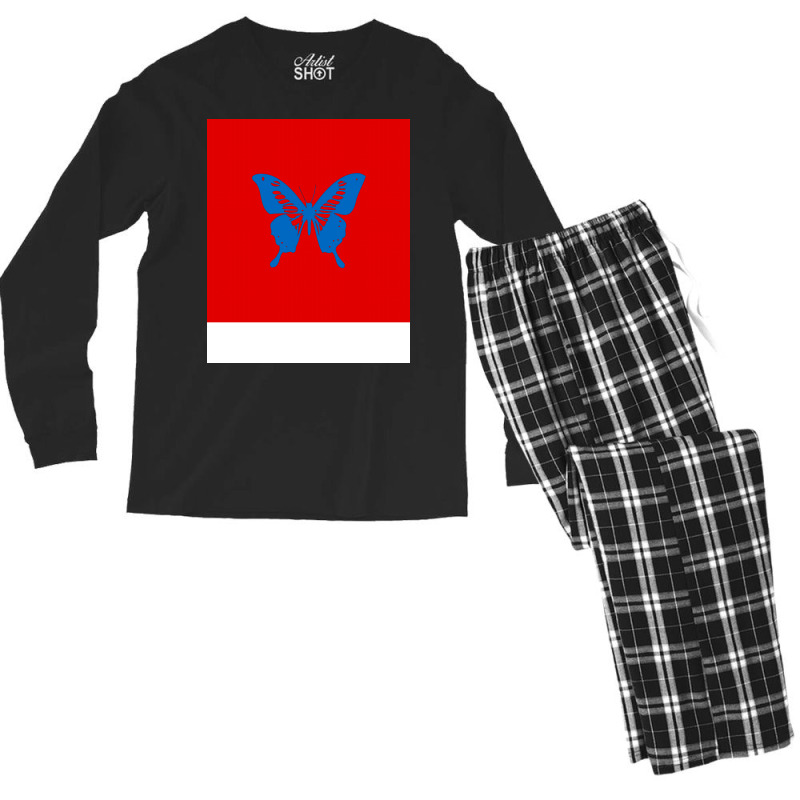 Butterfly Summer Men's Long Sleeve Pajama Set | Artistshot