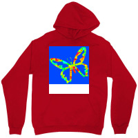 Butterfly Vintage Hippie Unisex Hoodie | Artistshot