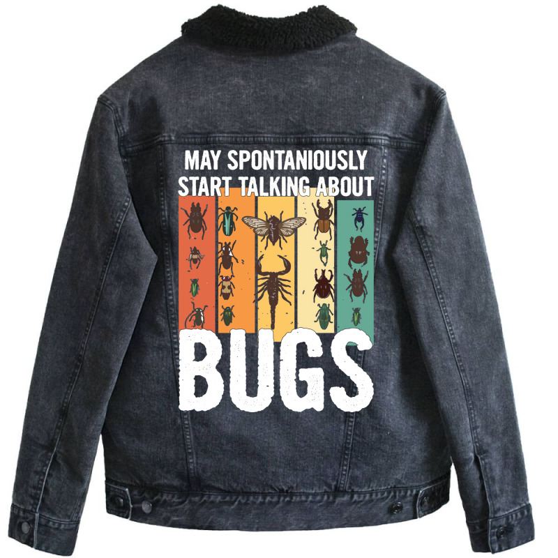 Entomology Biology Design For A Entomologist Blue Unisex Sherpa-lined Denim Jacket | Artistshot