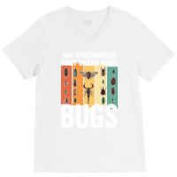 Entomology Biology Design For A Entomologist Blue V-neck Tee | Artistshot