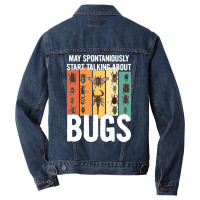 Entomology Biology Design For A Entomologist Blue Men Denim Jacket | Artistshot