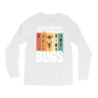 Entomology Biology Design For A Entomologist Blue Long Sleeve Shirts | Artistshot