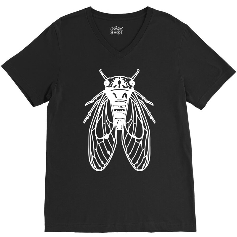 Cicada Insect Summer V-neck Tee | Artistshot