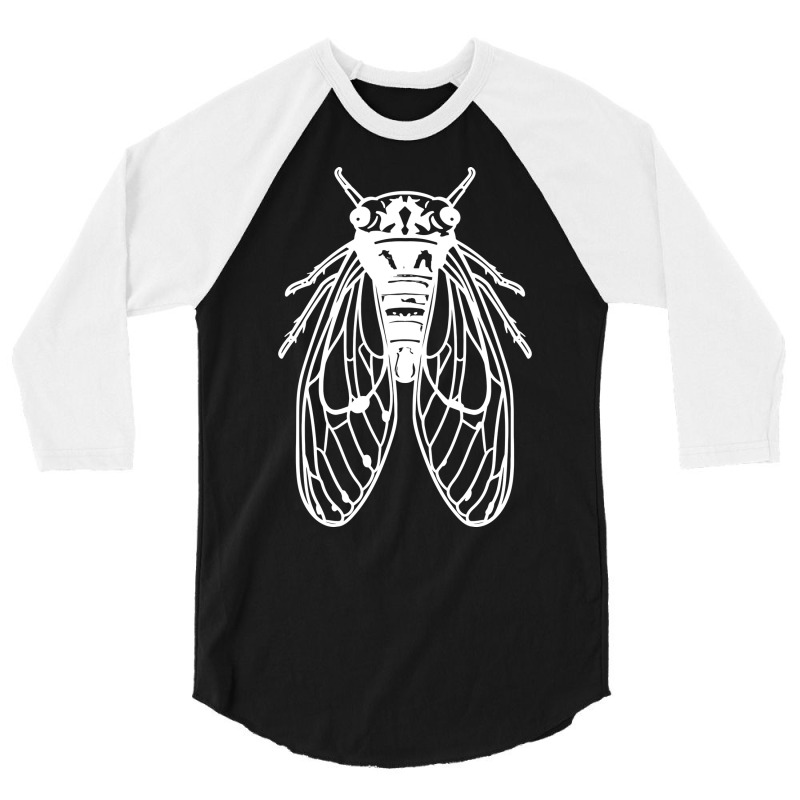 Cicada Insect Summer 3/4 Sleeve Shirt | Artistshot