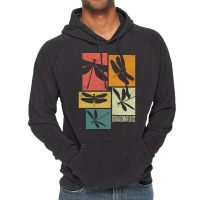 Dragonfly Damselfly Dragonflies Entomology Silhoue Vintage Hoodie | Artistshot