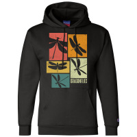 Dragonfly Damselfly Dragonflies Entomology Silhoue Champion Hoodie | Artistshot