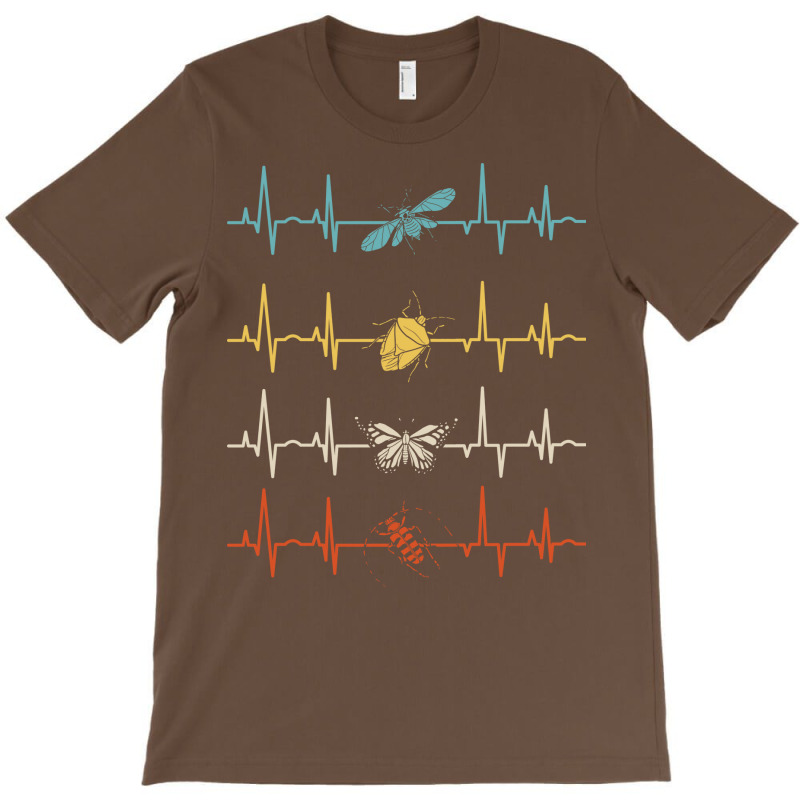 Entomology Entomologist Insects Bugs Heartbeat 70s T-Shirt by kejaboant | Artistshot