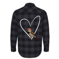 Northern Flicker Bird Birdlover Birdwatcher Animal Flannel Shirt | Artistshot