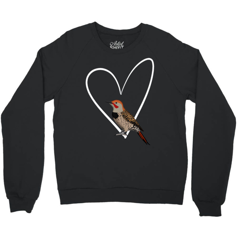 Northern Flicker Bird Birdlover Birdwatcher Animal Crewneck Sweatshirt | Artistshot