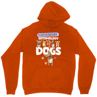 Easily Distracted By Entomology And Dogs Green Unisex Hoodie | Artistshot