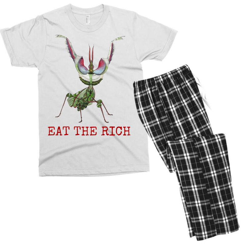 Eat The Rich Idolomantis Diabolica Devils Flower M Men's T-shirt Pajama Set | Artistshot