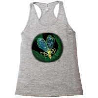 Green Heartsong From Narrowwinged Tree Cricket Quo Racerback Tank | Artistshot