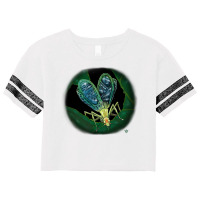 Green Heartsong From Narrowwinged Tree Cricket Quo Scorecard Crop Tee | Artistshot