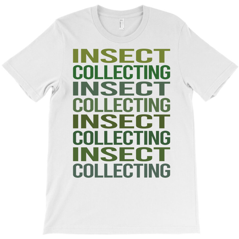 Green Text Insect Collecting Yellow T-shirt | Artistshot