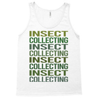 Green Text Insect Collecting Yellow Tank Top | Artistshot