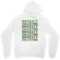 Green Text Insect Collecting Yellow Unisex Hoodie | Artistshot