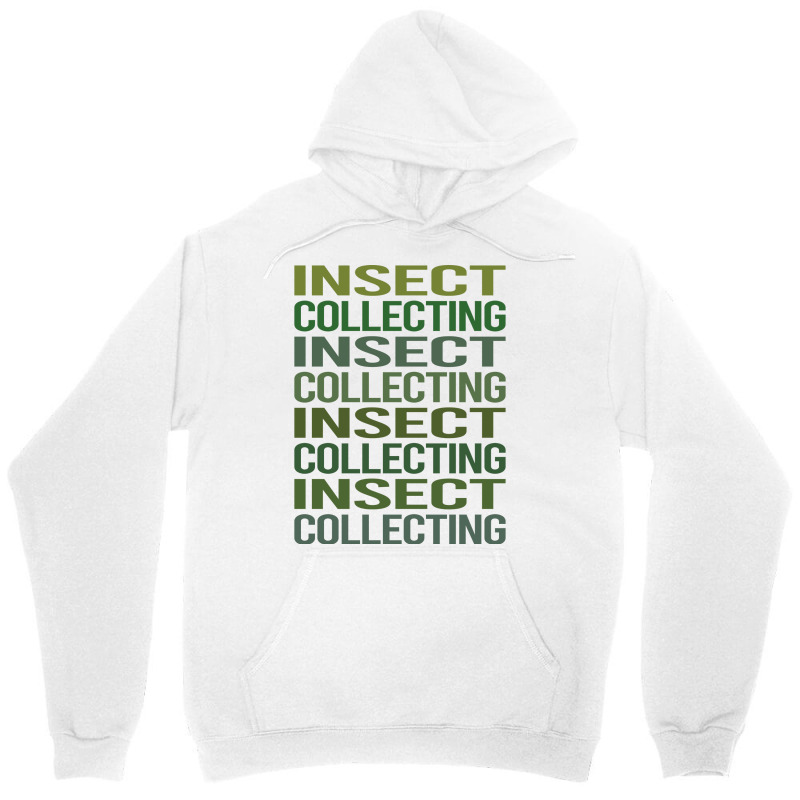 Green Text Insect Collecting Yellow Unisex Hoodie | Artistshot