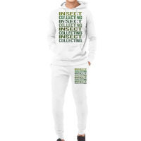 Green Text Insect Collecting Yellow Hoodie & Jogger Set | Artistshot