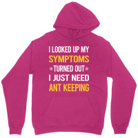 My Symptoms Ant Keeping Ants Myrmecology Myrmecolo Unisex Hoodie | Artistshot