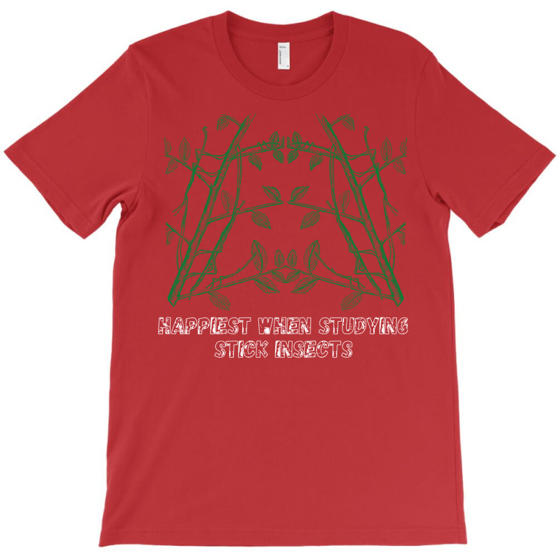 Happiest When Studying Stick Insects Design 2 80s T-Shirt by knapetolamj | Artistshot