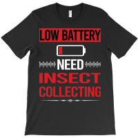 Low Battery Insect Collecting Girl T-shirt | Artistshot