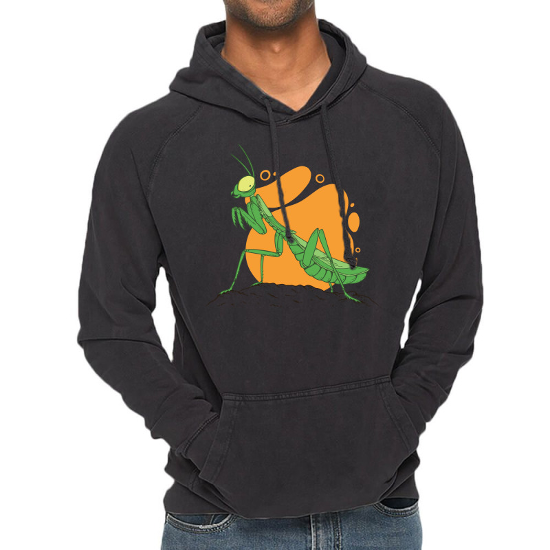 Praying Mantis Cute Vintage Hoodie | Artistshot